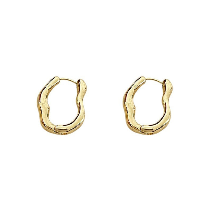 Wavy hoop earrings Stornfield