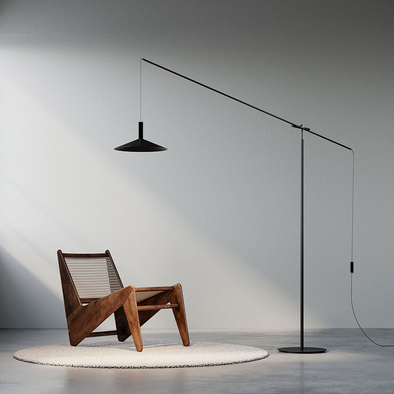 Adjustable Arc Floor Lamp with Minimalist Design