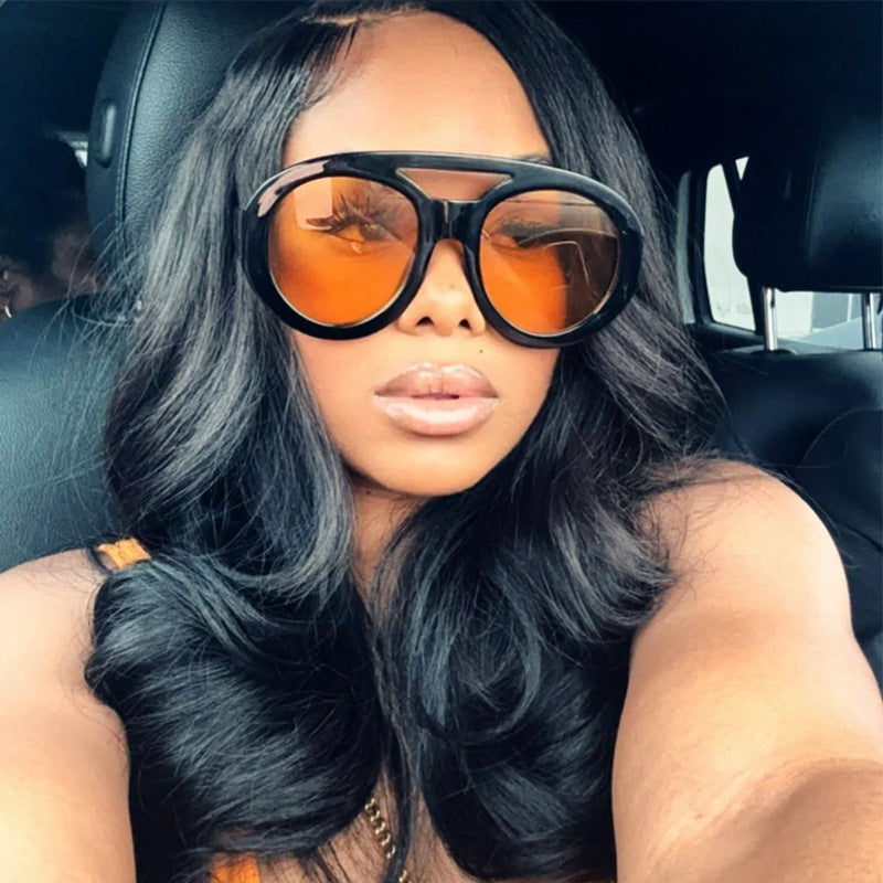 Women's Fashion Sunglasses in Futuristic Oversized Design Stornfield