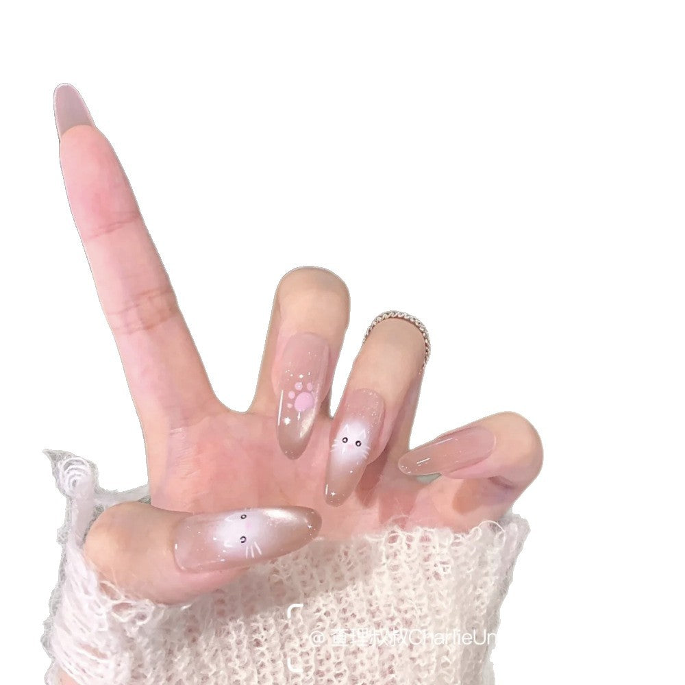 Playful Cartoon-Themed Press-On Nail Art Stornfield