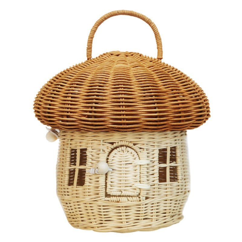 Playful hand basket in house design Stornfield