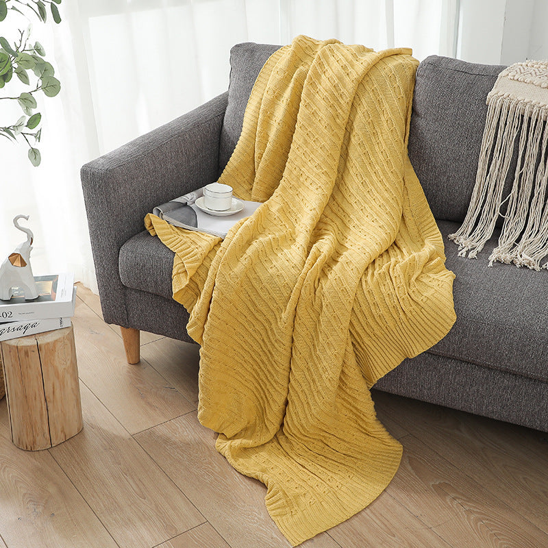 Home Cozy Knitted Throw