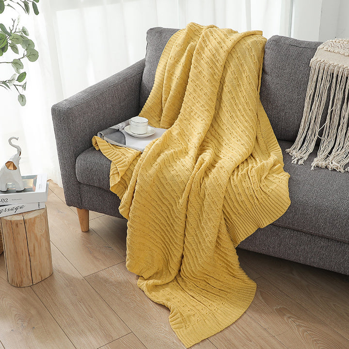 Home Cozy Knitted Throw