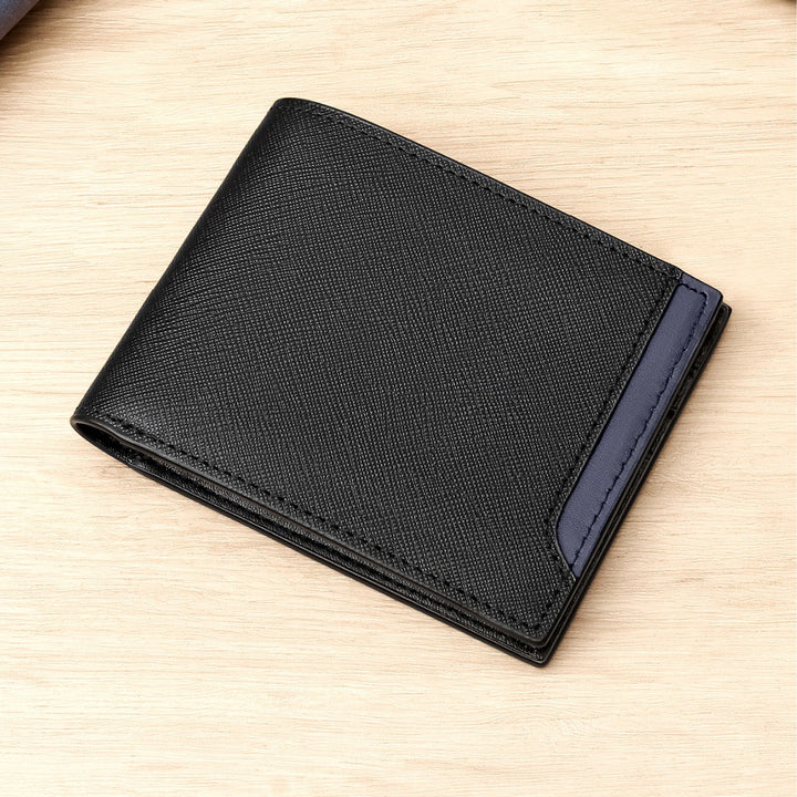 Textured Leather Card Wallet Stornfield