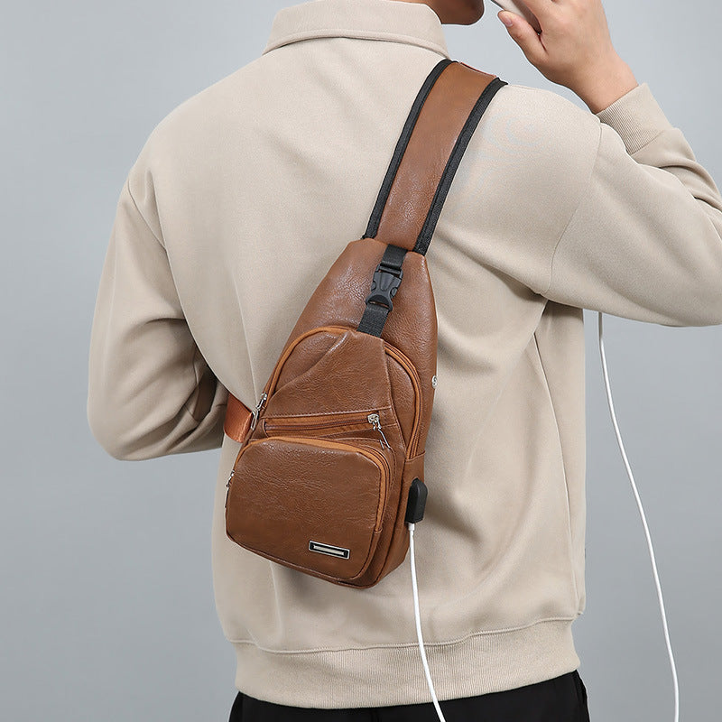 Multi-Compartment Stylish Sling Bag Stornfield