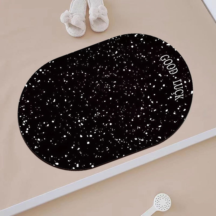 Stylish Motivational Bath Mat