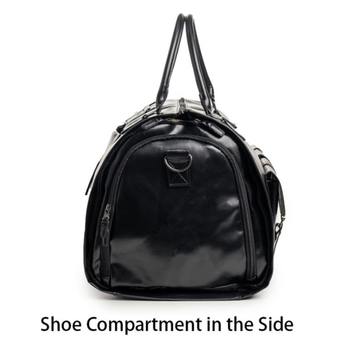 Elegant Travel Bag with Integrated Suit Compartment Stornfield