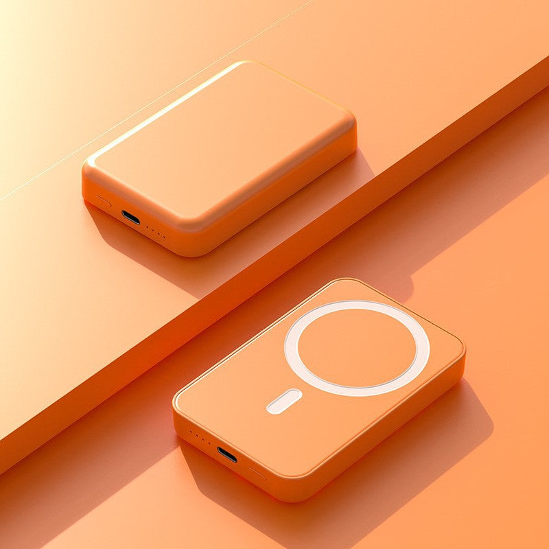 Portable induction power bank with integrated cable management Stornfield