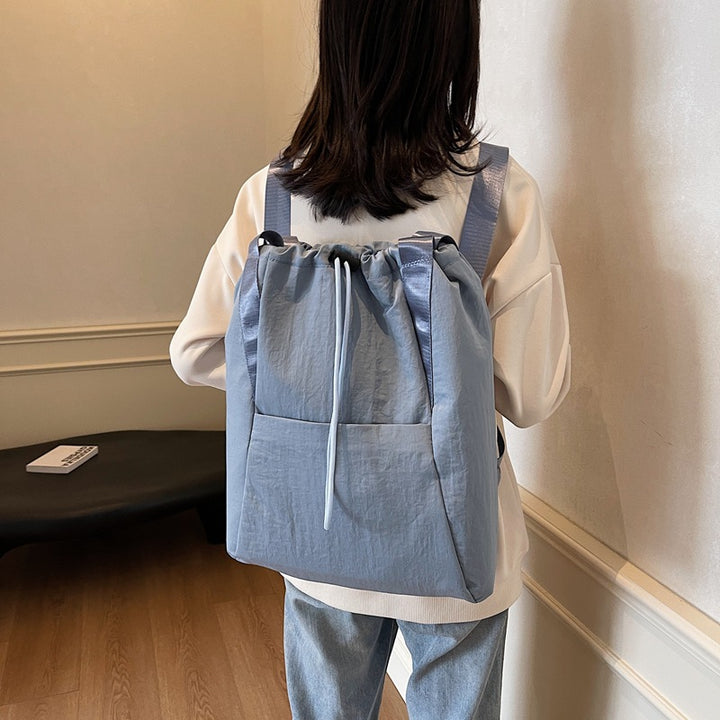Versatile Lightweight Drawstring Backpack