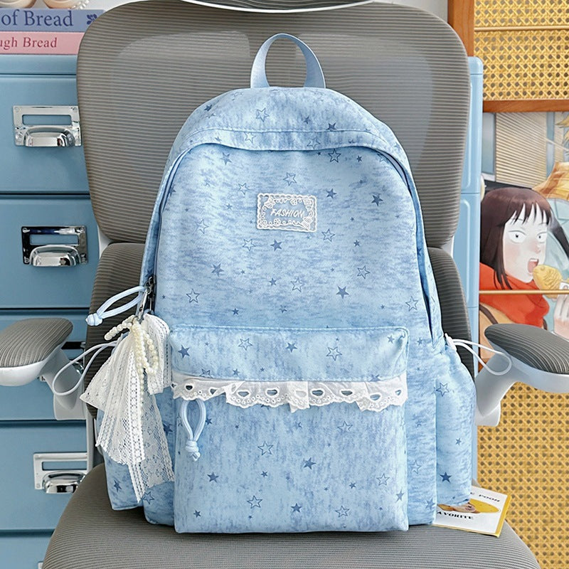 Fun Star-Embellished Backpack Stornfield