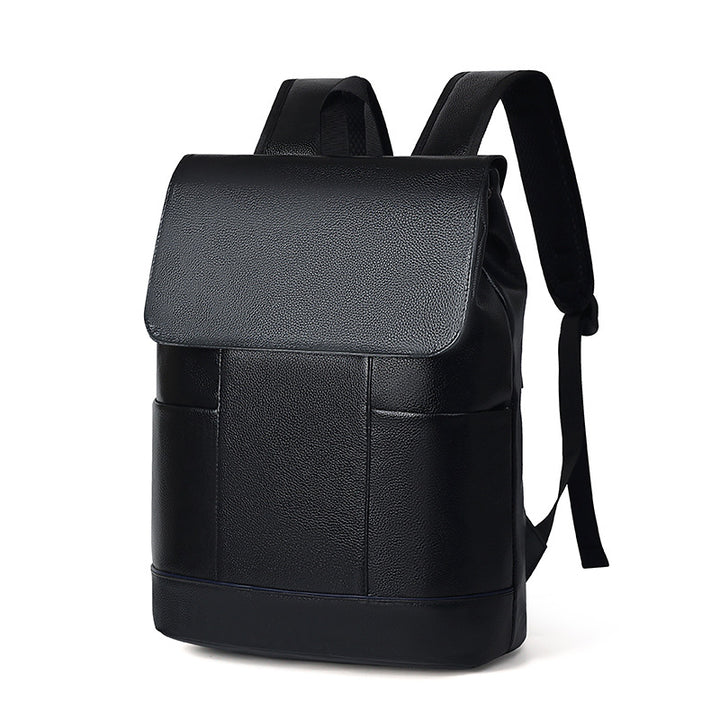 Structured Leather Backpack