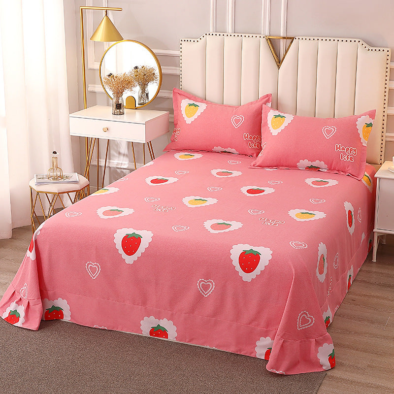 Floral Patterned Bed Cover Set