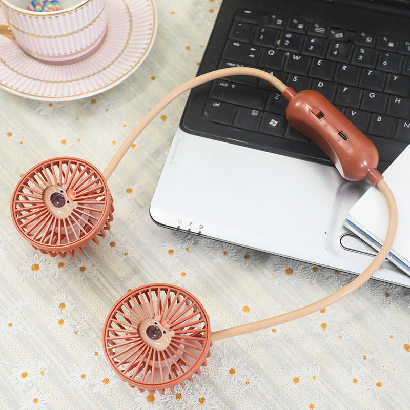 Unisex Flexible Neck Fan with Portable Design Stornfield