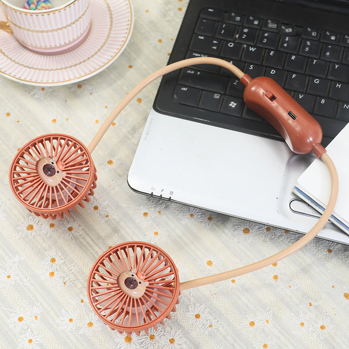 Unisex Flexible Neck Fan with Portable Design Stornfield