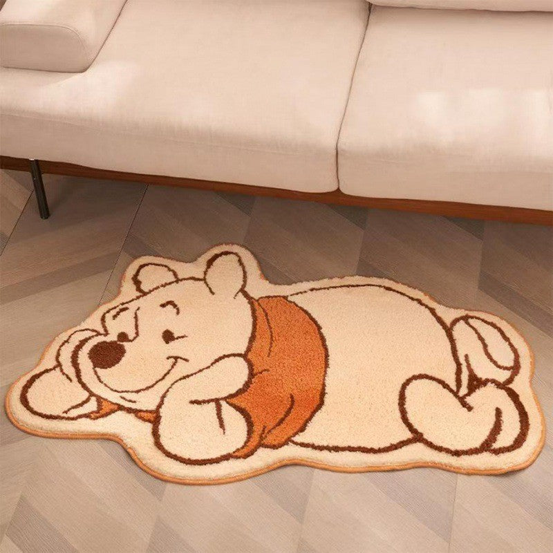Cartoon Character Plush Area Rug for Home