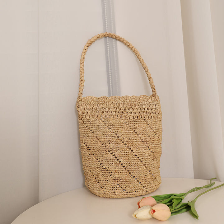 Handmade Woven Basket Bag Stornfield