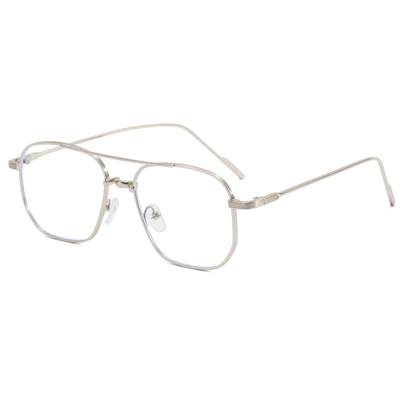 Women's fashionable geometric glasses with elegant metal frame Stornfield