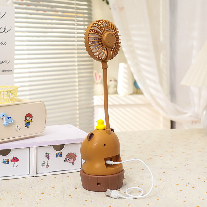 Ladies Stylish Table Fan in Creative Bear Design Stornfield