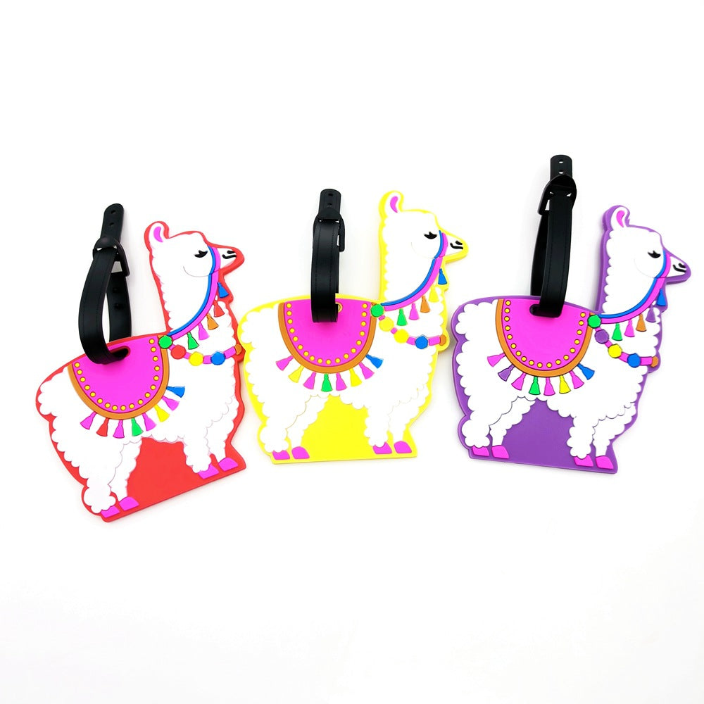 Whimsical Llama Luggage Tag Stornfield