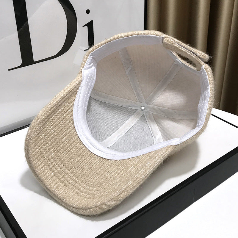 Women's Elegant Textured Fleece Baseball Cap Stornfield