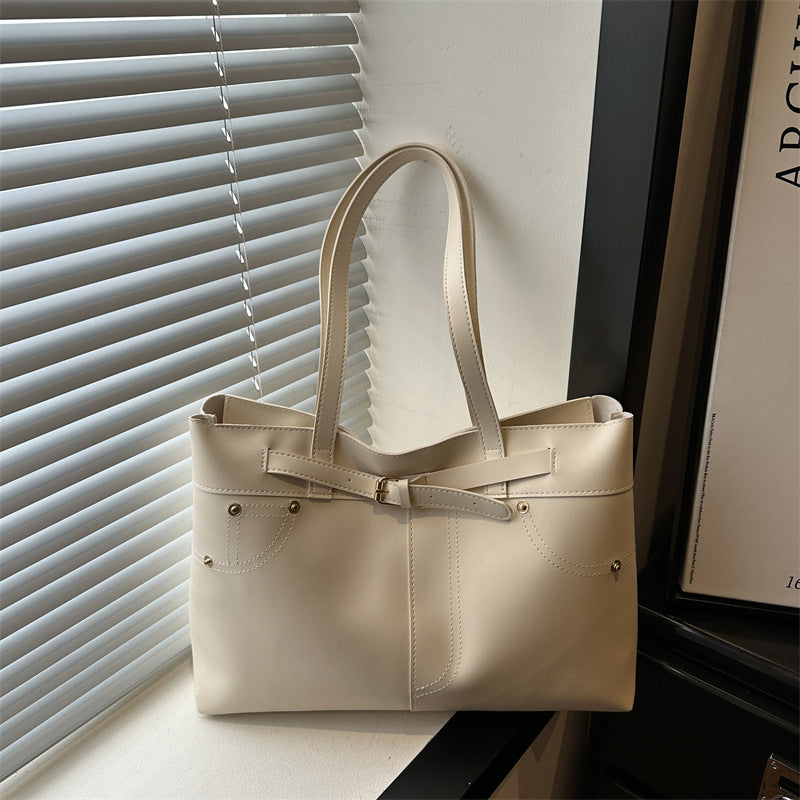 Spacious Multi-Pocket Tote Bag