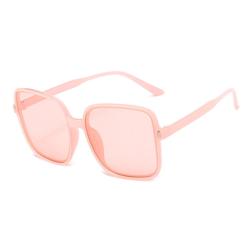 Women's large square sunglasses with bold pattern Stornfield
