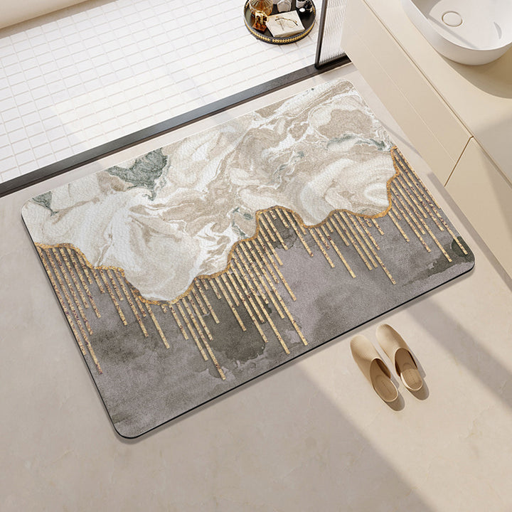 Playful Fruit-Themed Bath Mat Stornfield