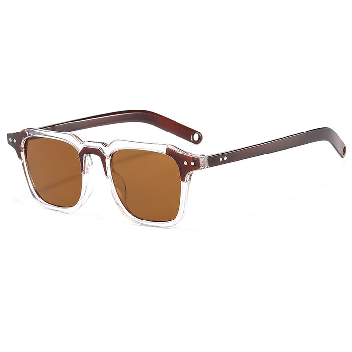 Men's Retro-Inspired Bold Square Sunglasses Stornfield