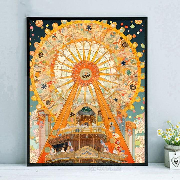Artistic Astronomical Themed Canvas Print Stornfield