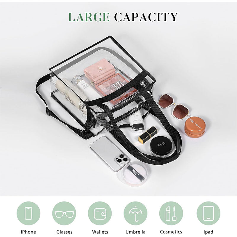 Transparent everyday and picnic bag Stornfield