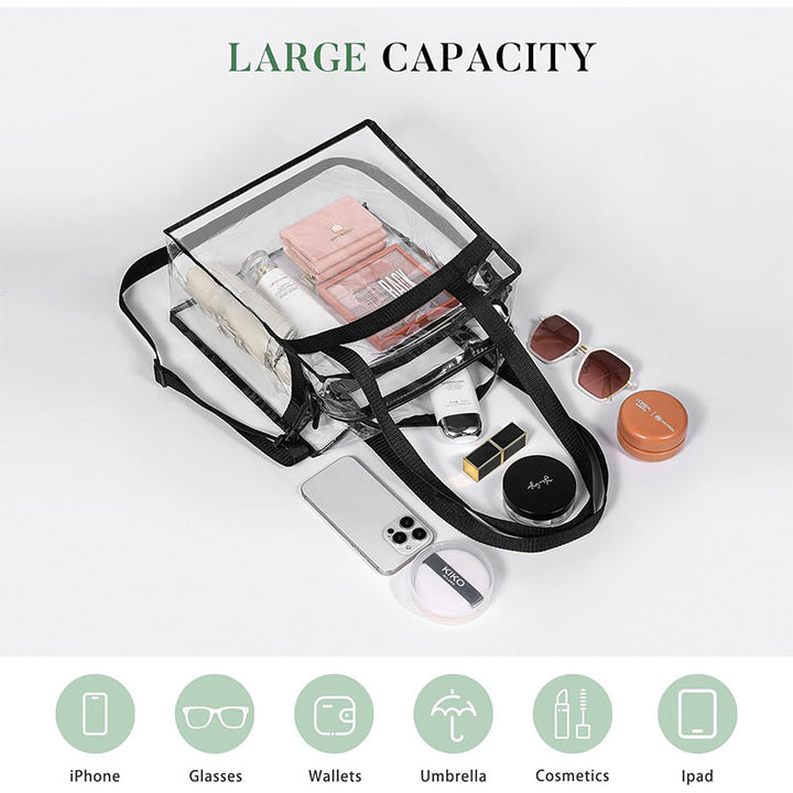 Transparent everyday and picnic bag Stornfield