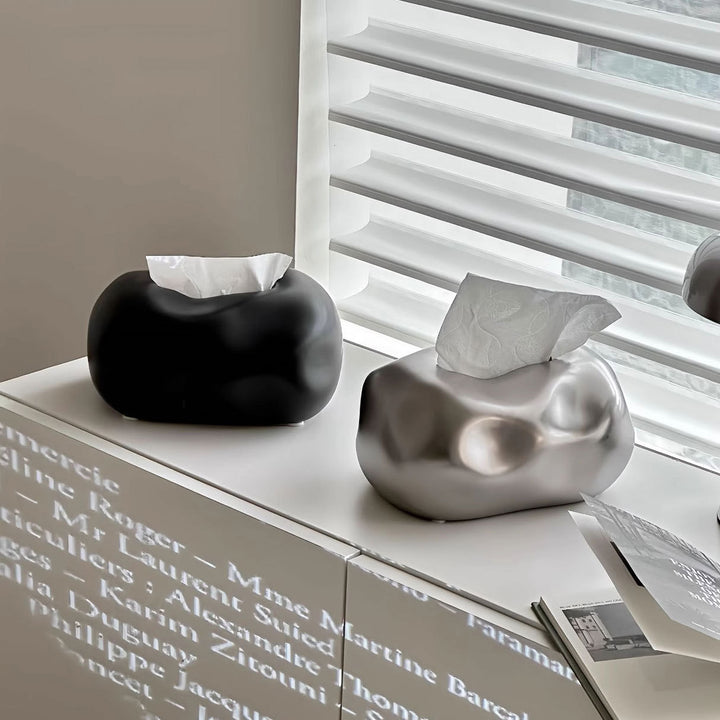Modern Abstract Tissue Box Holder
