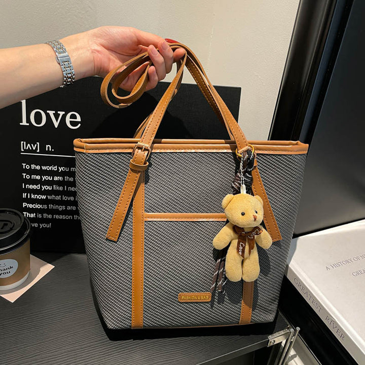 Elegant Textured Tote Bag