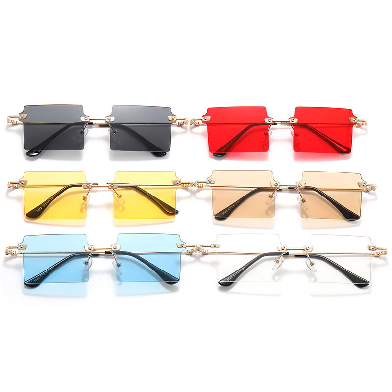 Women's fashionable oversized sunglasses with rectangular design Stornfield