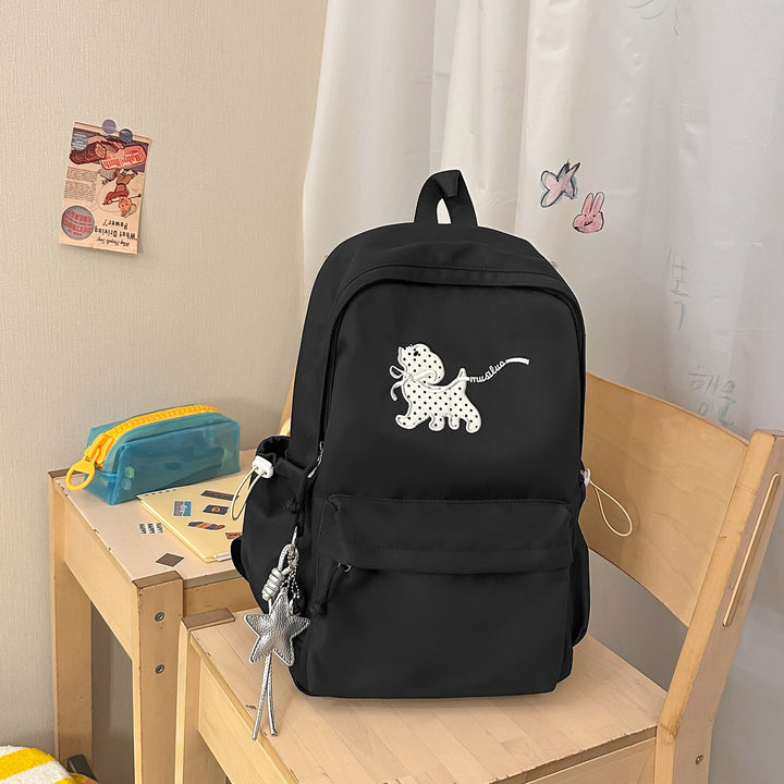 Playful Cartoon Dog-Themed Backpack Stornfield