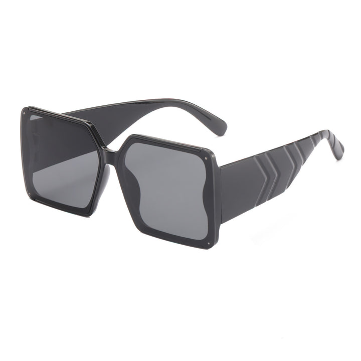 Women oversized sunglasses in trendy leopard print Stornfield