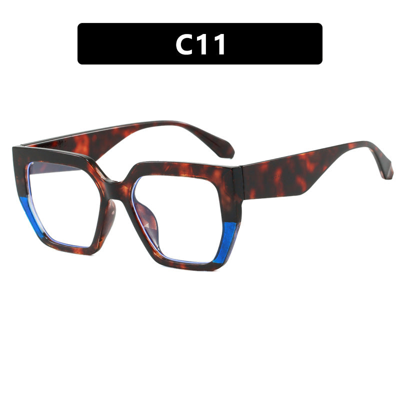Women's geometric glasses in stylish tortoiseshell pattern Stornfield