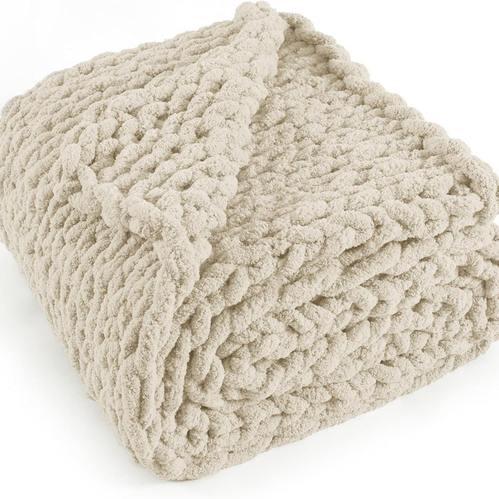 Cozy Knit Throw Blanket