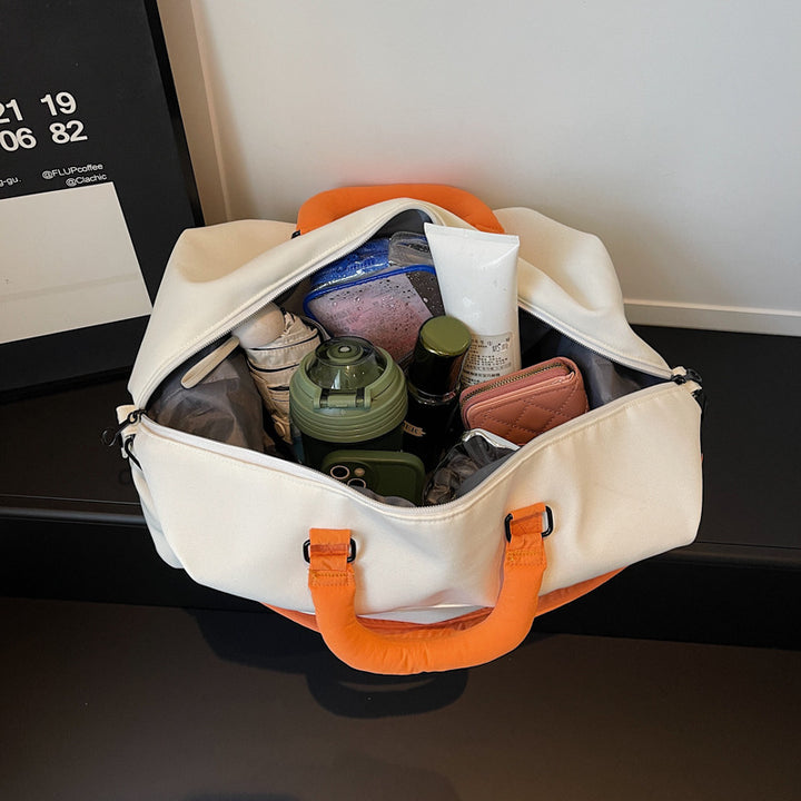 Sporty Travel Bag Made of Durable Material with Ergonomic Handles Stornfield