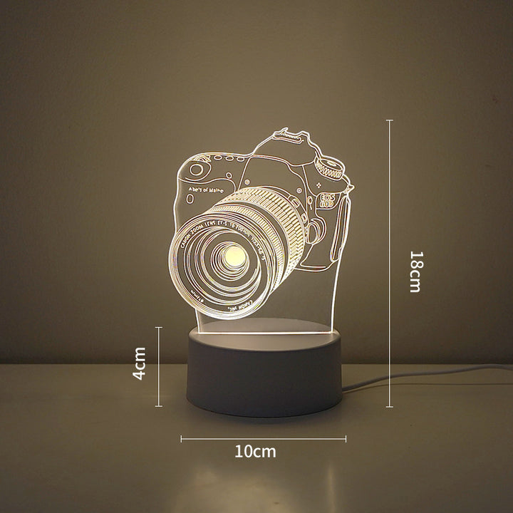 LED Tiger Figure Decorative Lamp