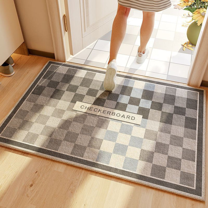 Geometric Pattern Decorative Floor Mat