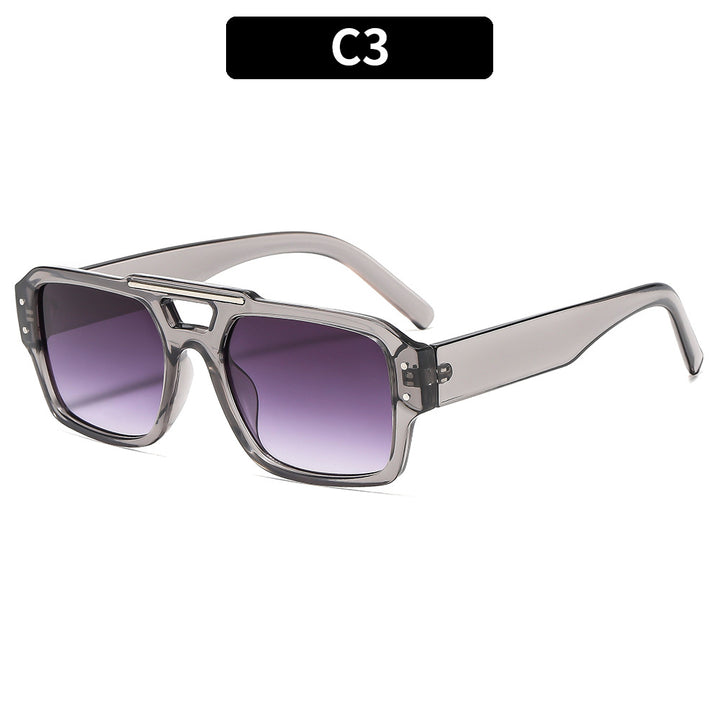 Futuristic Angular Square Sunglasses