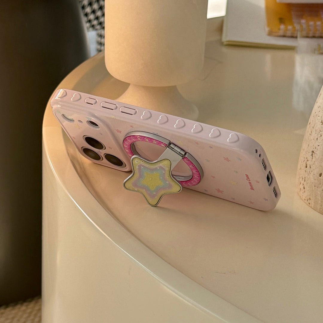 Star-shaped phone table holder Stornfield