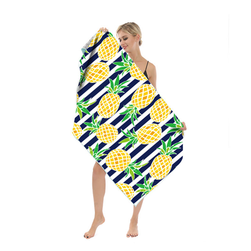Beach towel with creative mandala design Stornfield