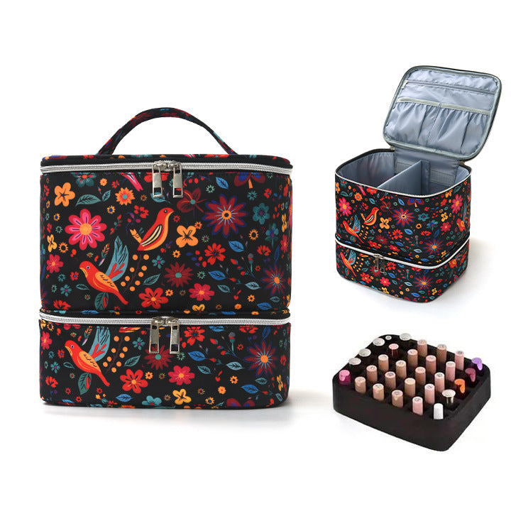 Cosmetic organizer with multiple compartments Stornfield