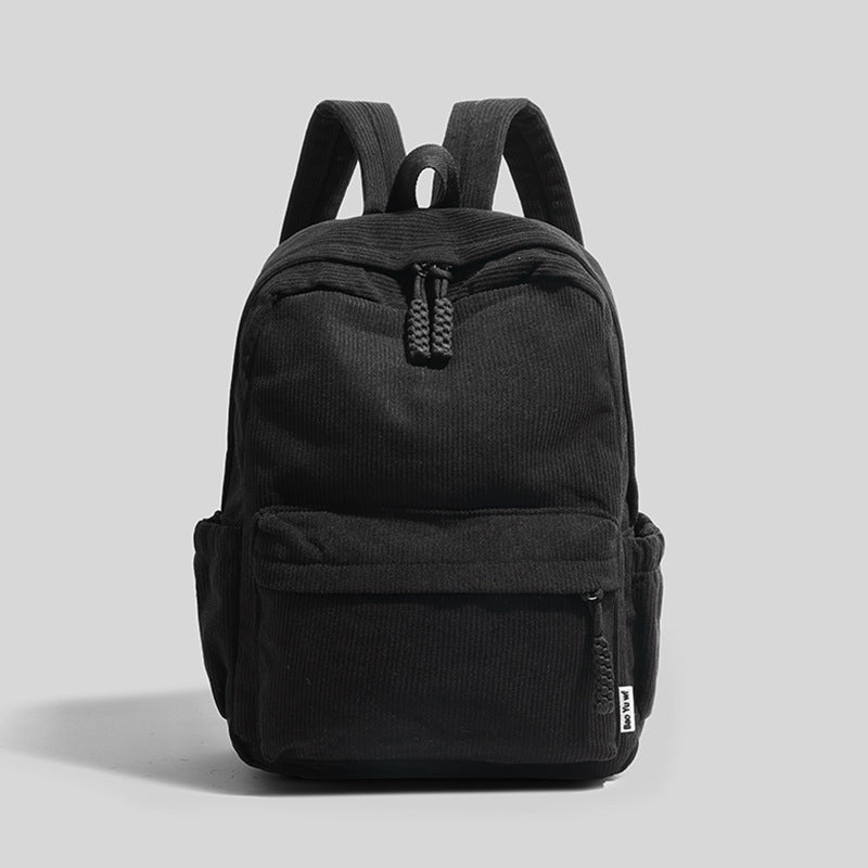 Compact Textured School Backpack Stornfield