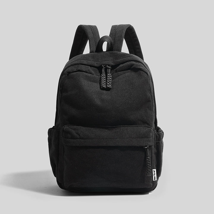 Compact Textured School Backpack Stornfield