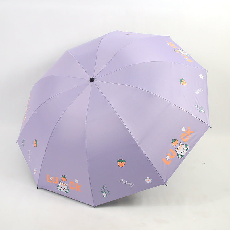 Women's Foldable Umbrella with Colorful Design Stornfield