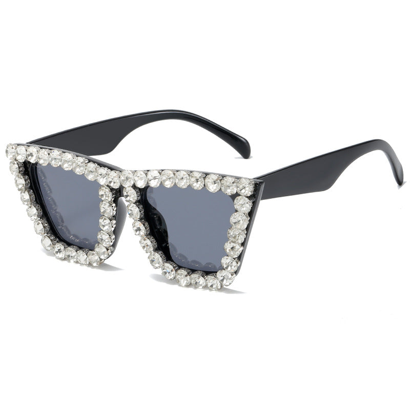Women's extravagant sunglasses with glittering frame Stornfield