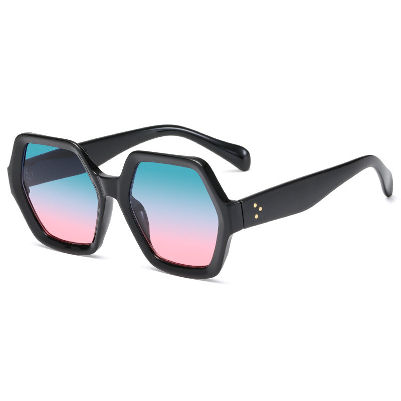 Women's geometric reading glasses in striking honeycomb frame design Stornfield
